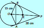Contoh soal panjang garis singgung lingkaran nomor 5